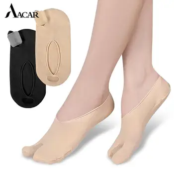 1 pár egyenesítő merevítő lábujj elválasztó Hallux Valgus bütyök korrektor ortopédiai láb csont hüvelykujj beállító korrekciós zokni