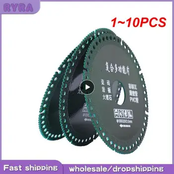 1 ~ 10DB 100 mm-es fűrészlap kompozit vágótárcsa Kerámia cserép üveg márvány PVC csővágó penge 100 típusú szöghöz