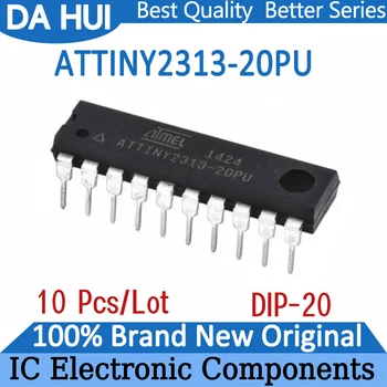 10 db ATTINY2313-20PU ATTINY2313-20 ATTINY2313 ATTINY IC MCU Chip DIP-20 készleten 100% új eredetű