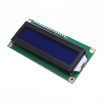10DB LCD1602 + I2C IIC / I2C 1602 LCD modul kék sárga képernyő LCD1602 Arduino számára