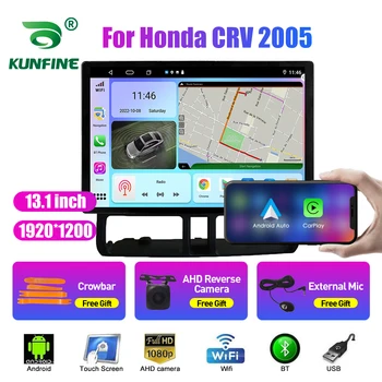13,1 hüvelykes autórádió Honda CRV 2005 autó DVD GPS navigáció sztereó Carplay 2 Din központi multimédia Android Auto