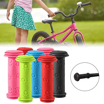 1db univerzális gumi kerékpár Kerékpár fogantyú rúd markolatok Tricikli robogó kormány gyerekeknek Gyermek korcsolya kerékpár kiegészítők Nagykereskedelem