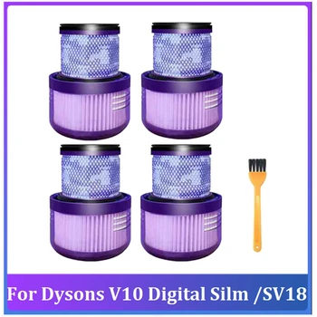 1Set HEPA szűrő Dysons V10 Digital Silm / SV18 Purple vezeték nélküli porszívó tartozékok Mosható szűrő