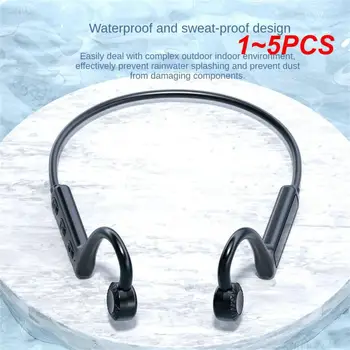 1~5DB Új Ks19 koncepció csontvezetéses headset vezeték nélküli fülbe helyezhető, nem fülbe helyezhető sport izzadásgátló vezeték nélküli headset