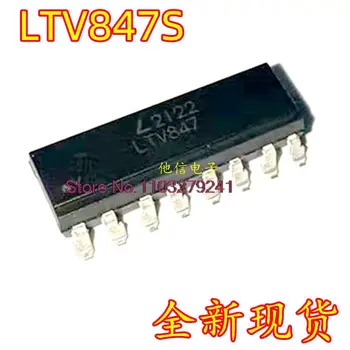 20db/lot LTV847S LTV847 SOP16 TLP521-4 PC847 Új eredeti