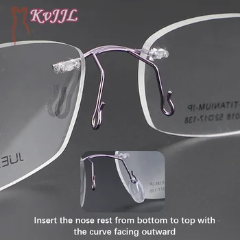 25Pár/készlet Szemüvegek Orrpárnák Ovális orrrészek Plug-in puha szilikon csúszásgátló orrvédő Orrpárnák szemüvegekhez Napszemüvegek