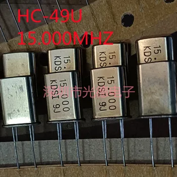 50DB / importált KDS passzív kristályoszcillátor HC-49U 15.000MHZ 15M kvarckristály rezonátor