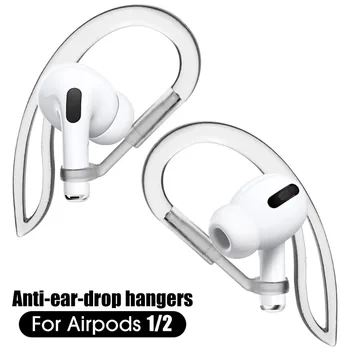 5Pár szilikon fülhorog AirPod-hoz 1/2 esésgátló Bluetooth fülhallgató tartó vezeték nélküli fülhallgató Earhook fülhallgató védő tartó