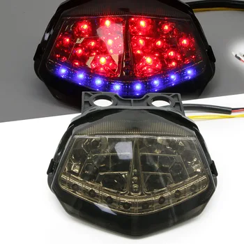 A LED-es módosított hátsó lámpa.irányjelző. LED fékjelző lámpa, alkalmas Kawasaki Ninja 250R 08-17. Motorkerékpár módosított alkatrészek