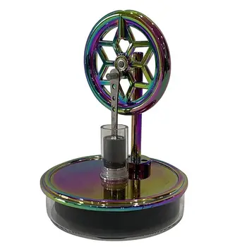 Alacsony hőmérsékletkülönbség Stirling motor modell gőzerő fizika kísérlet új és egyedi játék kreatív születésnapi ajándék