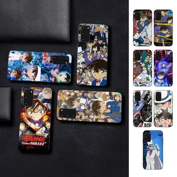 Anime Detective Conan telefontok Samsung S 9 10 20 21 22 23 30 23plus lite Ultra FE S10lite Fundas