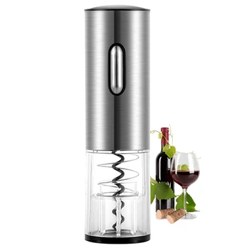 Automatikus nyitó borosüveg-nyitó Újrafelhasználható dugóhúzó fóliavágóval a bor szerelmeseinek ajándék konyhai bár esküvő