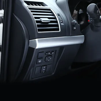 Autó műszerfal dekoráció Fedél belső Központi vezérlő burkolat Styling kiegészítők Alkatrészek Toyota LAND CRUISER Prado 2010-2020