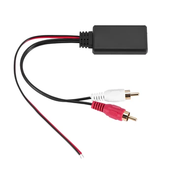 Autó univerzális vezeték nélküli Bluetooth modul zenei adapter RCA AUX Audio kábel