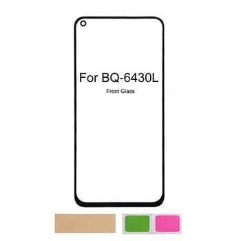 BQ-6430L LCD érintőképernyős panelhez BQ Mobile BQ-6430L Aurora elülső érintőüveg panel telefon cserealkatrészek