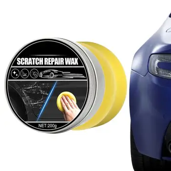 Carnauba paszta Autóviasz Heavy Duty Wax Solid for Cars Car Scratch Repair paszta Mély káprázatos fényt hoz létre Mélyen eltávolítja