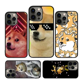 Cheems Shiba Inu Doge mém tok iPhone 15 SE 2020 XR X XS Max 6S 7 8 Plus 12 13 Mini 11 12 13 14 Pro Max lökhárító fedél