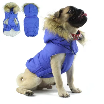 CUTe Téli kisállat kutya ruhák Francia bulldog kölyökkutya meleg szélálló kabát Kis közepes kutya fényvisszaverő kabát Chihuahua kisállat ruhák