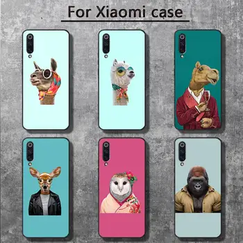 Divat aranyos vicces állatok telefontok Xiaomi mi 6 6plus 6X 8 9SE 10 Pro mix 2 3 2s MAX2 megjegyzés 10 lite Pocophone F1