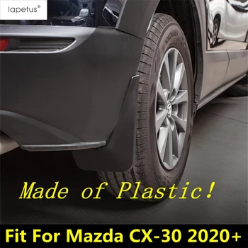 Első hátsó kerék sárvédő sárvédők Fröccsenő szárnyak védőburkolat a Mazda CX-30 2020 - 2023 tartozékokhoz Külső készlet