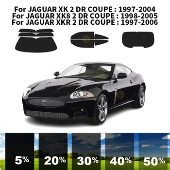  Előre vágott nanokerámia autó UV ablak színező készlet autóipari ablakfólia JAGUAR XK 2 DR COUPE 1997-2004