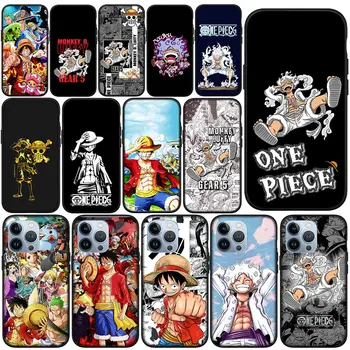 Gear 5 Ones Pieces Luffy Phone Cover Case for Apple iPhone 11 15 Pro XS Max X XR 6 7 8 6S Plus + SE 2022 8+ Funda puha ház