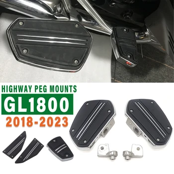 GL1800 Goldwing 2018-2022 tartozékok a Honda Gold Wing GL 1800 motorkerékpár-túrához DCT F6B Peg tartók ikersínes lábtartók Autópálya