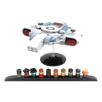 Gobricks MOC Deep Space Nine (DS9) építőelemek készlet USS dacos kockák játékok Deep Space Nine modell építési ajándék
