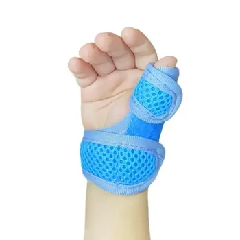 Gyermek gyerekek hüvelykujjmerevítő Könnyű hüvelykujj-síntartó állítható kézcsukló-hüvelykujj-sín fájdalomcsillapításhoz Rándulások Törzsek
