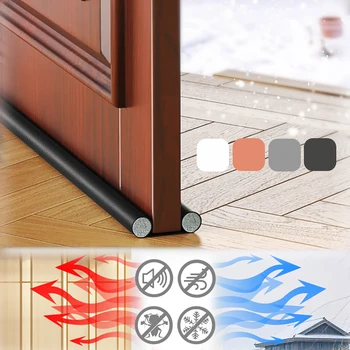 hideggátló ajtó alatti csík Levehető és mosható ajtóhuzat dugó Időjárás sztrippelés ajtó alsó tömítőcsík habszivacs időjáráscsík