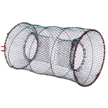 Horgászat öntött háló összecsukható háló csapda hordozható horgász kirakodó háló halcsapda Minnow hálók csalétek háló csapda