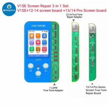 JCID V1SE képernyő eredeti színes adapter javítása iPhone 13 14 sorozatú True Tone adapterhez Eredeti képernyő javítása V1SE V1S Pro készüléken