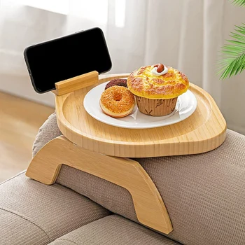 kanapé kar asztal kanapé kartámasz tálca kanapé kar tálca 360°-ban forgatható étkezéshez Könnyen telepíthető Könnyen használható