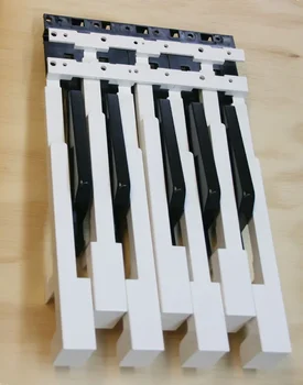Korg SP170 SP-170 esetén Fekete, fehér, zongorabillentyű billentyűzet rész
