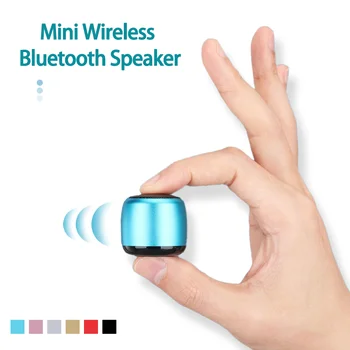 M1 Mini Bluetooth kis hangszóró hordozható intelligens Egy húzás két kis acél ágyú fém vezeték nélküli Bluetooth hang mélynyomó