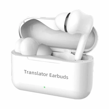 M6 fordító fejhallgató 127 nyelv Azonnali fordítás Intelligens hangfordító vezeték nélküli Bluetooth fordító fülhallgató