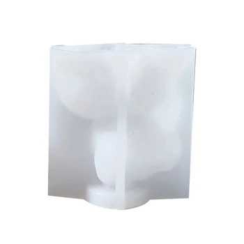 Macska alakú gyertya szilikon forma gyertya kézzel készített szappan asztali díszekhez