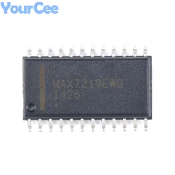 MAX7219 MAX7219EW MAX7219EWG SOIC-24 LED Driver 8 számjegyű SPI interfész IC chip integrált áramkör