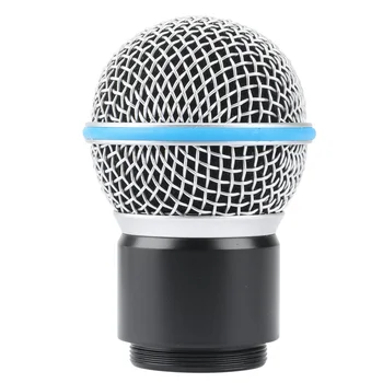  Mikrofon kapszula gömbfej SM58 BETA58 kézi mikrofonhoz Vezeték nélküli felvevőstúdió