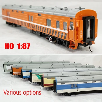 MTC vonatmodell kocsi HO 1/87 XL22 poggyászkocsi színes különleges modell több opcionális vasúti kocsi játékok ajándék
