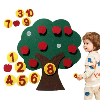 Nemez Alma Fa összeadás Kivonás Matematikai játékok Számolás játék Montessori Óvoda Óvodai tanulási tevékenységek Születésnap