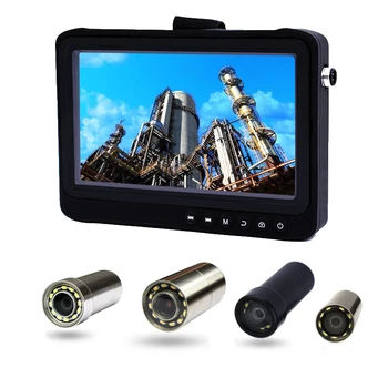 OEM hordozható 1080P mini ipari csőkémény ereszcsatorna akna CCTV biztonsági ellenőrző kamera DVR rendszer