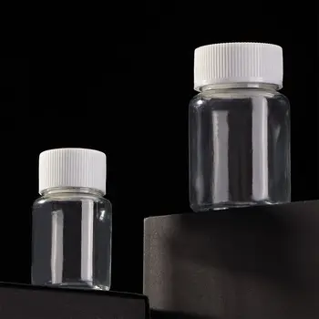 PET műanyag por alakú tartály Tabletta tartály Reagens injekciós üvegek Spray palack palack tartály Újratölthető palackok Palackok lezárása