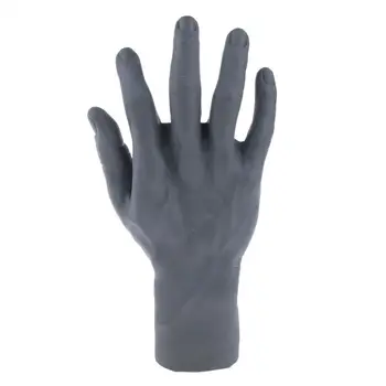 Puha férfi kéz sportkesztyűkhöz Ékszeróra kijelző, puha PVC-ből készült, könnyen tisztítható
