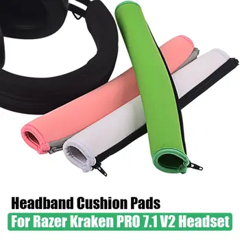 Razer Kraken PRO 7.1 V2 új puha mosható fejhallgató fejszóró pad Fejpántfedél fejhallgató csere pad tartozékok