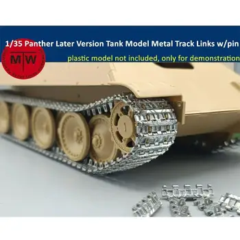 SANXIN SX35030 1/35 Panther későbbi verzió Tank modell készlet Metal Track linkek csappal
