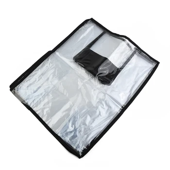 Utazási poggyászvédő táska PVC poggyászvédő bőrönd védő teljesen átlátszó PVC bőröndhuzat Guruló poggyászfedél
