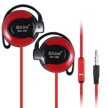 vezetékes fejhallgató mikrofonvonal-vezérléssel Élénk színű 3,5 mm-es fülhorog fülhallgató fülhallgató 2021