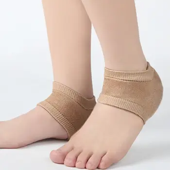 ápoló protektorok Vékony zokni hidratáló lábbőr lyukas géllel Sarokvédő Féludvari zokni Női zokni Szilikon sarokpárnák