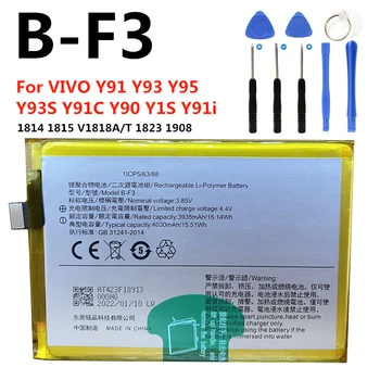 Új eredeti B-F3 4030mAh nagy kapacitású akkumulátor Vivo Y91 Y93 Y95 Y93S Y91C Y90 Y1S Y91i 1814 1815 V1818A / T 1823 1908 Telefon